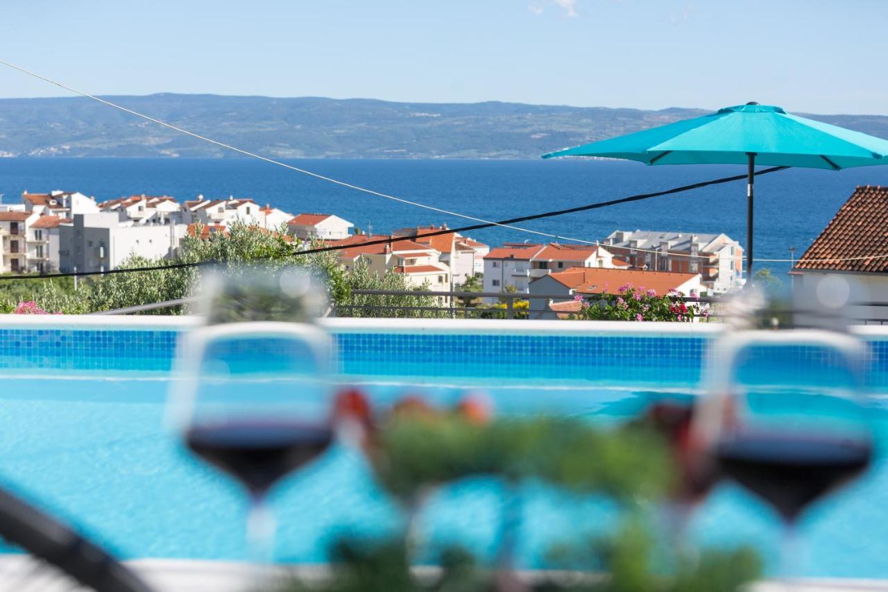 Apartments Lidija - Sea View Apartment With Exclusive Right Of Using Hot Tub Or Split Level Apartment With Exclusive Right Of Using Pool Podstrana Extérieur photo