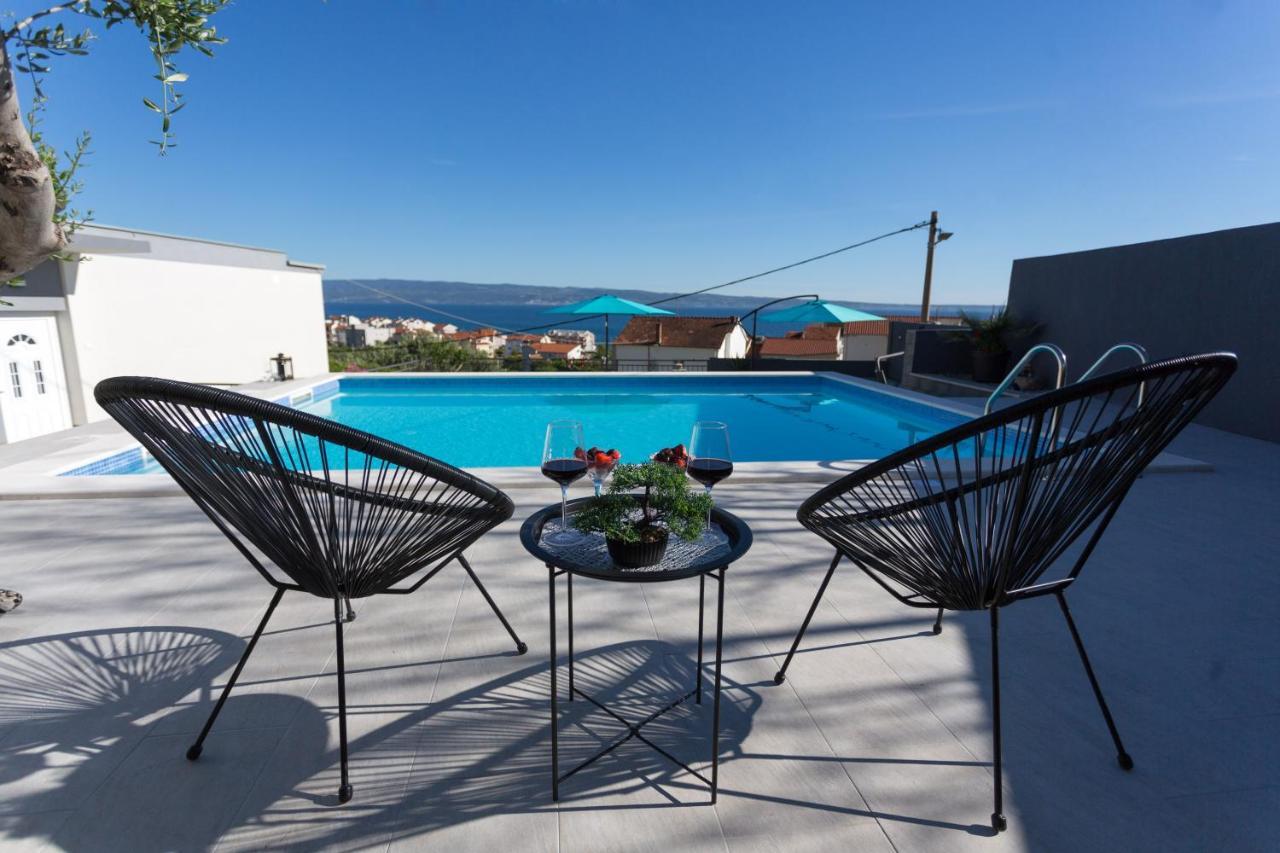 Apartments Lidija - Sea View Apartment With Exclusive Right Of Using Hot Tub Or Split Level Apartment With Exclusive Right Of Using Pool Podstrana Extérieur photo
