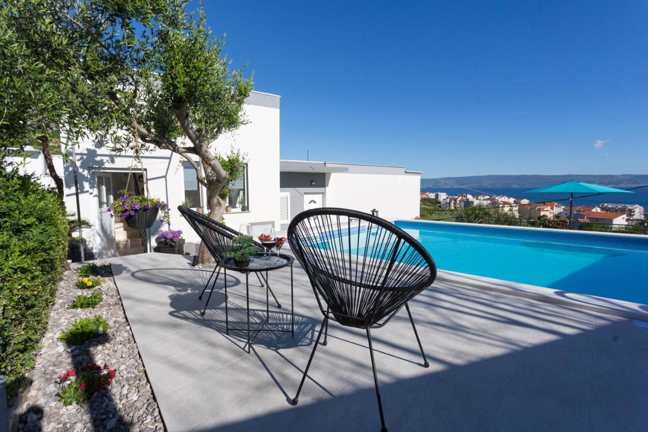 Apartments Lidija - Sea View Apartment With Exclusive Right Of Using Hot Tub Or Split Level Apartment With Exclusive Right Of Using Pool Podstrana Extérieur photo